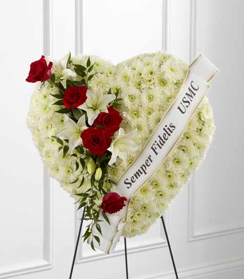 Salute to a Patriot Standing Heart